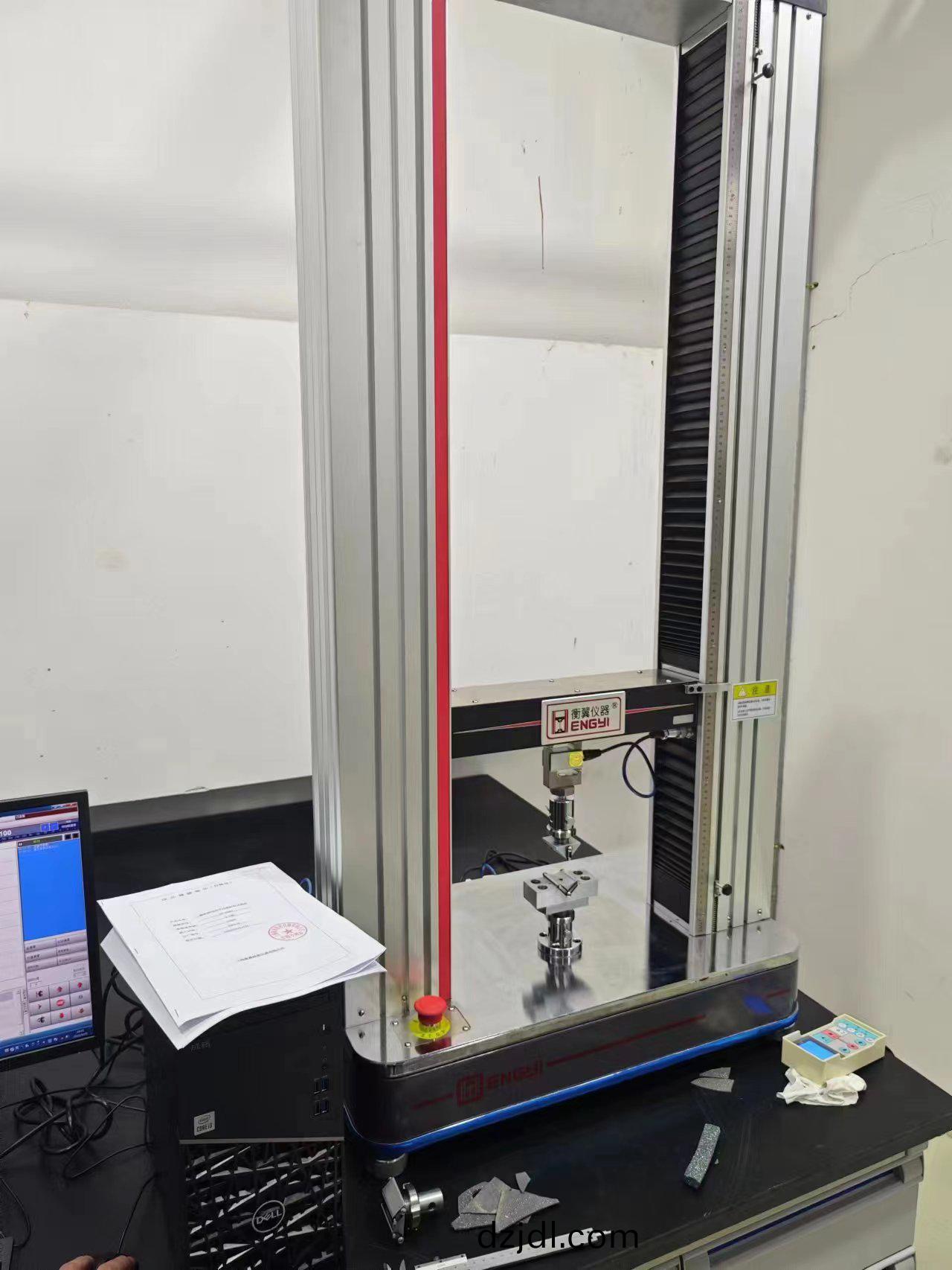 推(tui)選衡翼牙科陶瓷材料三(san)點彎麯強度測試機