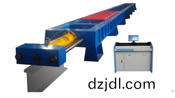 微機控(kong)製電液伺服(fu)臥式拉力試驗機