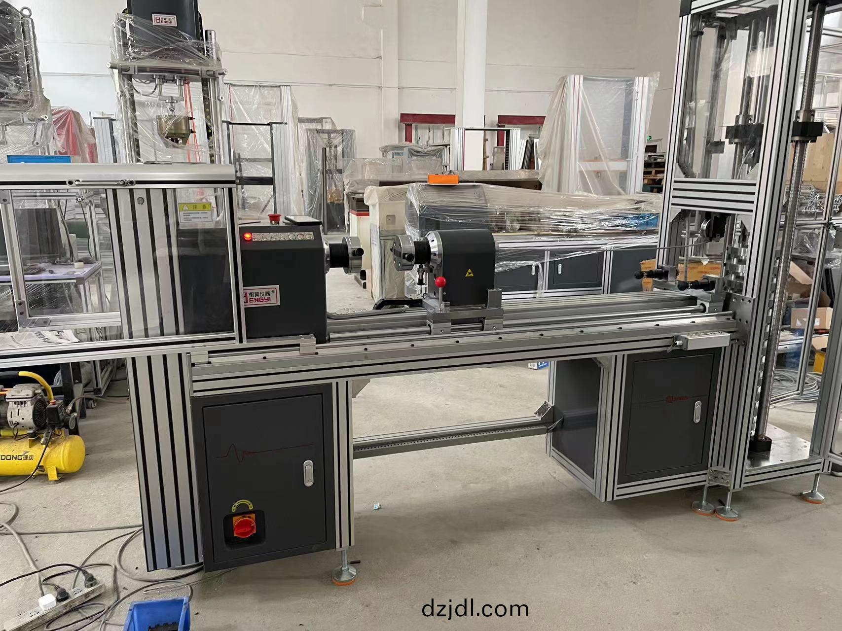 彈簧鋼(gang)絲扭轉彈性糢量試(shi)驗機